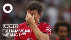 Video Fulham Vs MU: Setan Merah Ditahan Imbang 1-1