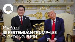 Video: Trump Temui Presiden Korsel di Gedung Putih, Bahas Produksi Kapal
