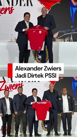 Video: 3 Alasan Kenapa Alexander Zwiers Ditunjuk Jadi Dirtek PSSI
