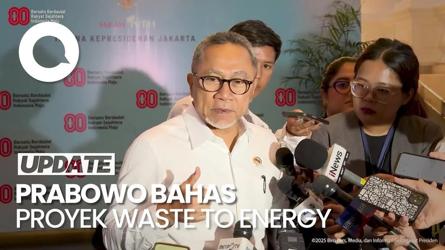 Video: Prabowo Tegur Zulhas soal Urusan Administrasi Proyek Waste to Energy