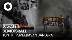 Video: Warga Israel Blokir Jalan Tol, Tuntut Pembebasan Sandera di Gaza