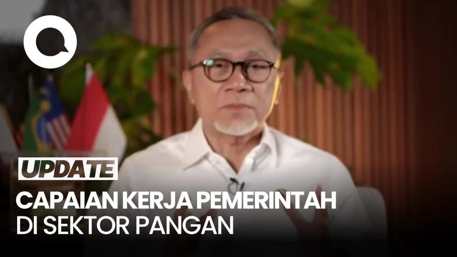 Video Zulhas Pamer Capaian Pemerintah di Sektor Pangan: Surplus Beras 2,5 Juta Ton