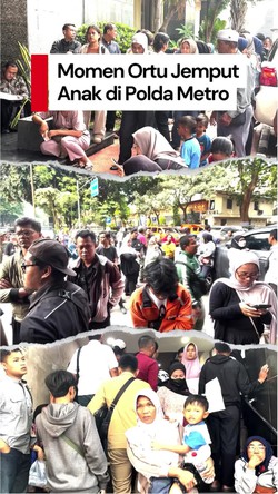 Video Cerita Ortu Kaget Anaknya Ditangkap saat Demo: Saya Kira Rayain Ultah