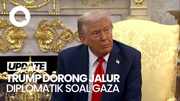 Video Trump Desak Akhiri Perang di Gaza, Dorong Jalur Diplomatik