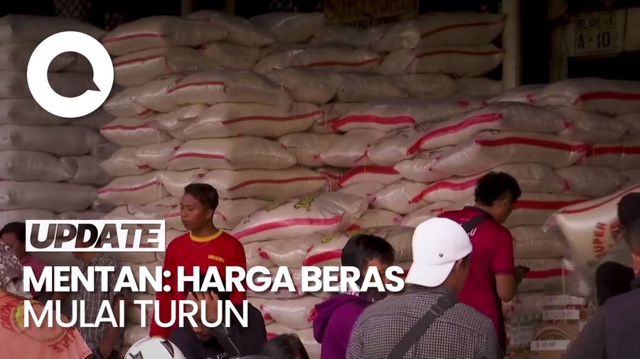 Video: Mentan Lapor ke Prabowo Harga Beras Mulai Turun