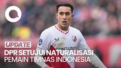 Video: Paripurna DPR Setuju Naturalisasi Miliano Jonathans-Mauro Zilstra