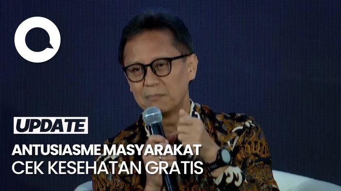Video Menkes: Sudah 21 Juta Orang di RI Ikut Cek Kesehatan Gratis