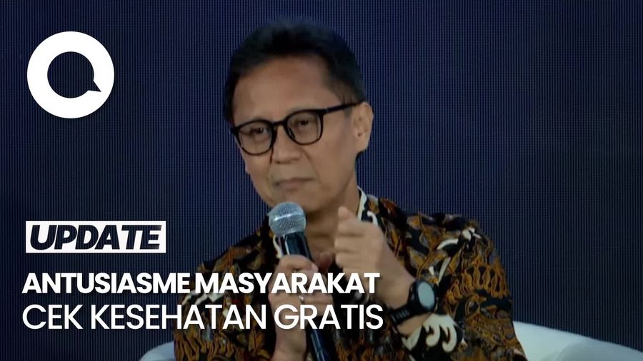 Video Menkes: Sudah 21 Juta Orang di RI Ikut Cek Kesehatan Gratis