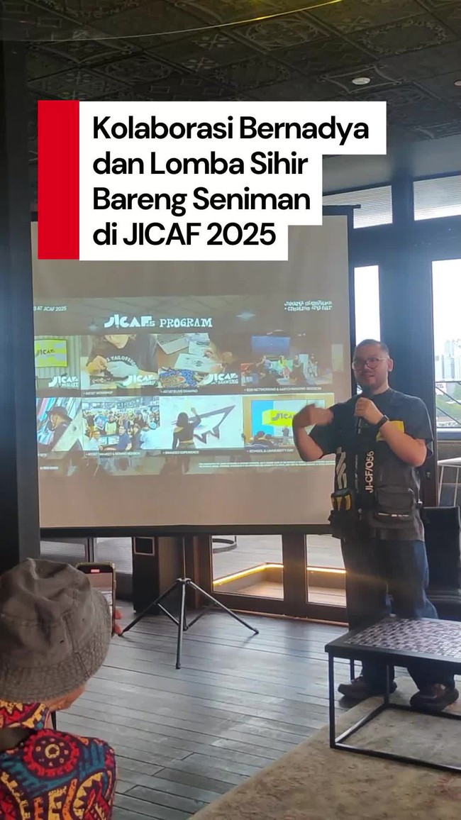 Video: Bakal Ada Kolaborasi Bernadya-Lomba Sihir Bareng Seniman di JICAF 2025
