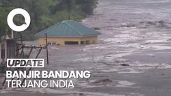 Video: Banjir Bandang Terjang Kashmir India, 60 Orang Tewas