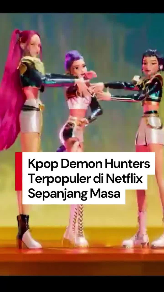 Video: KPop Demon Hunters Film Terbanyak Ditonton Sepanjang Masa di Netflix