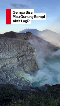 Video: Apakah Gempa Tektonik Bisa Picu Gunung Mati Aktif Kembali?