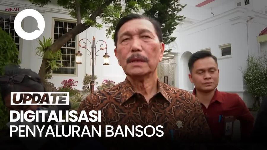 Video: Luhut Beberkan Rencana Penyaluran Bansos via Aplikasi Digital