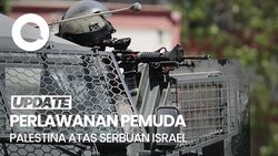 Video: Israel Serbu Ramallah, Pemuda Palestina Melawan dengan Batu