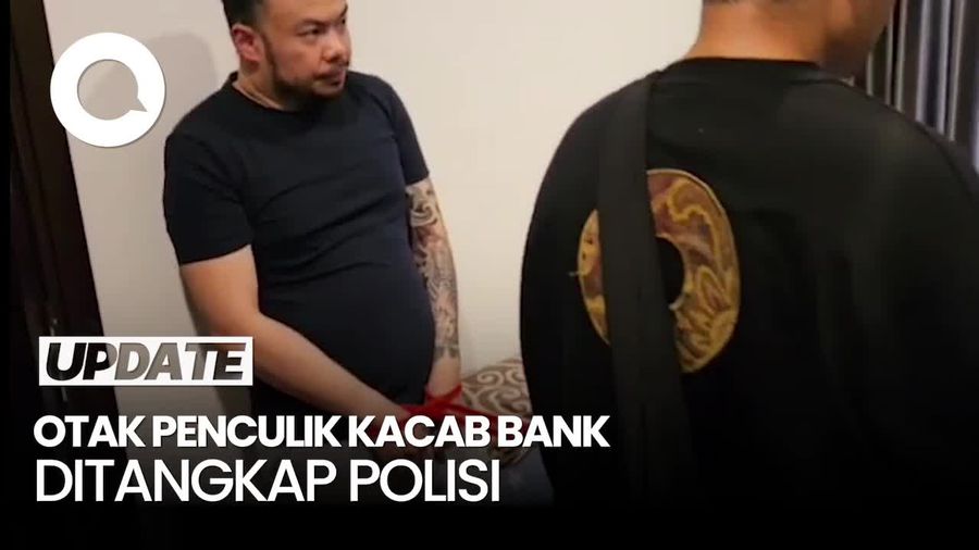 Video: Detik-detik Ken Otak Penculik Kacab Bank Diciduk Polisi