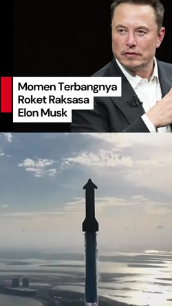 Video: Roket Raksasa Elon Musk Sukses Meluncur setelah Berkali-kali Gagal