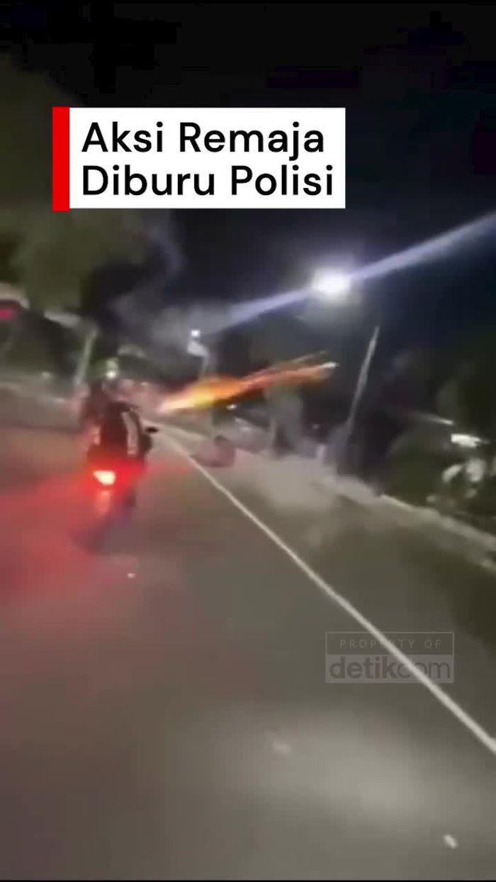 Video: Konvoi Remaja Bermotor Tembakkan Petasan ke Warga di Ngawi