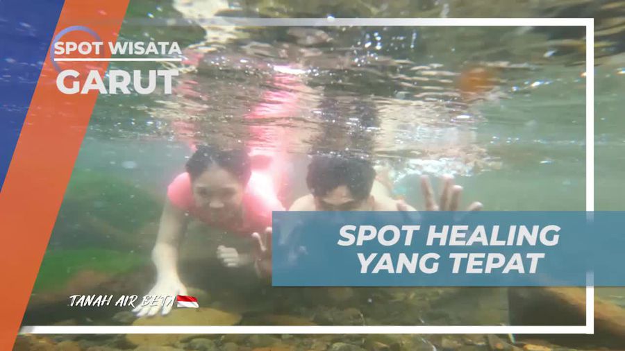 Menyegarkan Pikiran dengan Spot Healing Alam di Air Terjun Cisarua Cilawu, Garut  