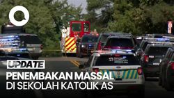 Video: Penembakan Massal Terjadi di Sekolah Katolik AS, 2 Anak Tewas-17 Terluka
