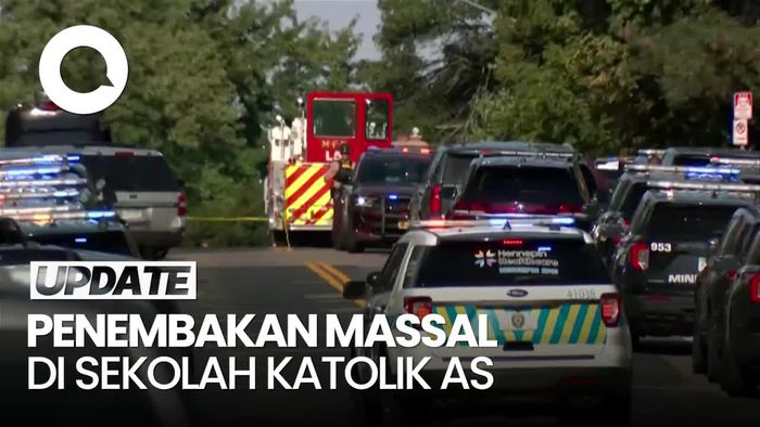 Video: Penembakan Massal Terjadi di Sekolah Katolik AS, 2 Anak Tewas-17 Terluka