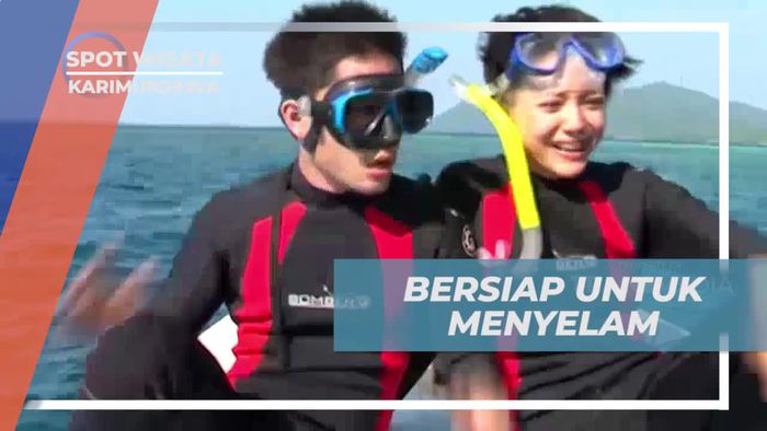 Bersiap Melakukan Diving di Perairan Indah Pulau Gleyang Karimunjawa  