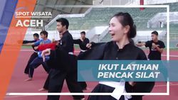 Mencoba Latihan Pencak Silat dan Menyelami Kesenian Bela Diri di Aceh  