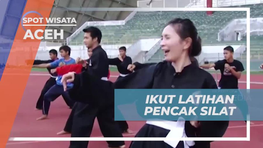 Mencoba Latihan Pencak Silat dan Menyelami Kesenian Bela Diri di Aceh  