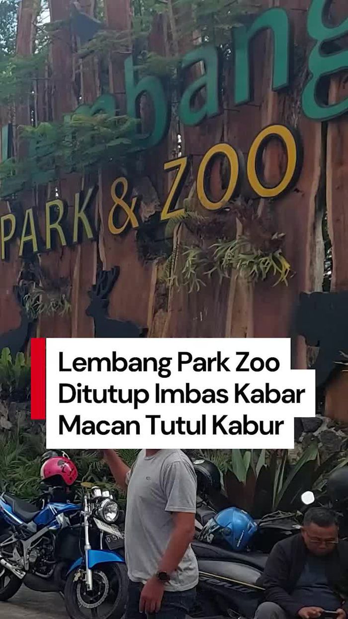 Video: Lembang Park Zoo Ditutup Seusai Heboh Kabar Macan Tutul Kabur