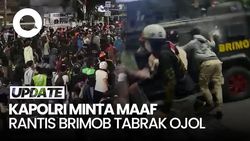 Video Kapolri Minta Maaf Rantis Brimob Tabrak Ojol, Minta Propam Usut