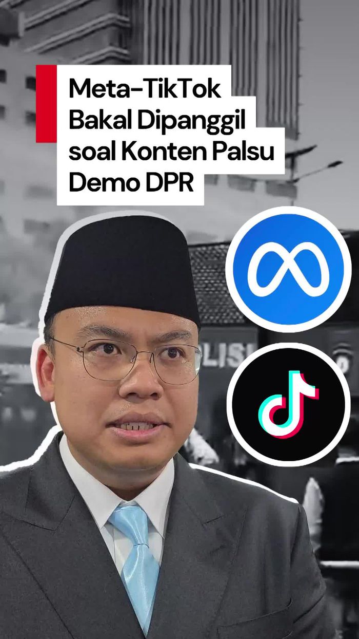 Video: Kemkomdigi Panggil TikTok dan Meta soal Konten Ricuh Palsu Demo DPR