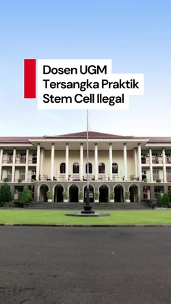 Video: Tindak Lanjut UGM soal Dosen FKH Tersangka Praktik Stem Cell Ilegal