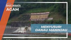 Menikmati Keindahan Danau Vulkanik dan Menyusuri Perairannya dengan Speed Boat di Kabupaten Agam  