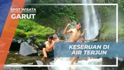 Menikmati Kegiatan Seru dan Keindahan Air Terjun Cisarua Cilawu Bersama Teman di Garut  