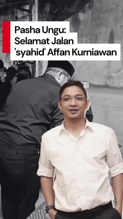 Video: Momen Pasha Ungu Melayat ke Rumah Duka Affan Kurniawan