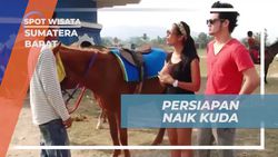 Berpartisipasi dalam Balapan Berkuda di Bukittinggi Sumatera Barat  