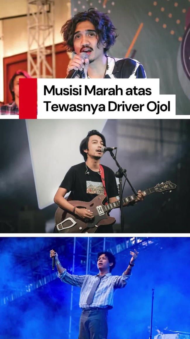Video: Sederet Musisi Marah atas Tewasnya Driver Ojol Dilindas Rantis Brimob