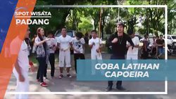 Mencoba Latihan Dasar Capoeira di Padang  