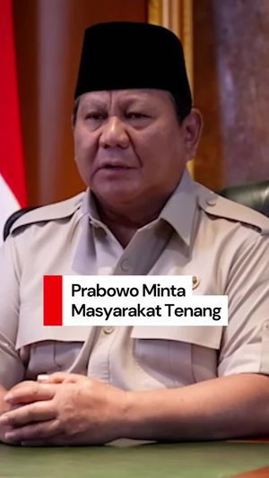 Video Prabowo Minta Masyarakat Tenang: Semua Keluhan Kami Catat