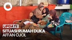 Video Suasana Rumah Duka Affan Ojol yang Tewas Dilindas Rantis Brimob