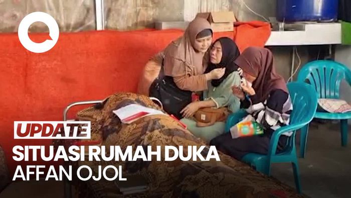 Video Suasana Rumah Duka Affan Ojol yang Tewas Dilindas Rantis Brimob