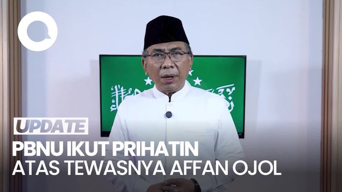 Video Ketum PBNU Prihatin Atas Tewasnya Affan yang Dilindas Rantis