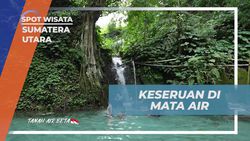 Menikmati Keseruan Bermain Air di Mata Air Bah Damanik di Sumatera Utara  