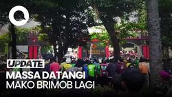 Video: Massa Kembali Datangi Mako Brimob Kwitang!
