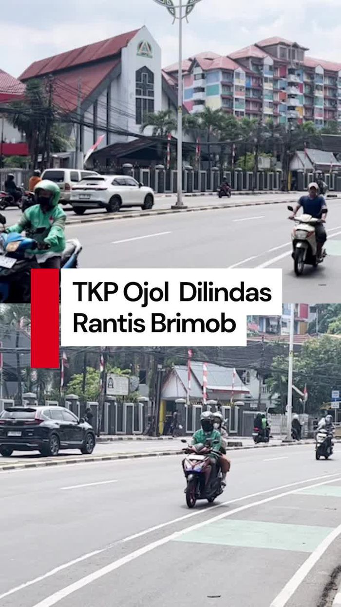 Video: Melihat TKP Tewas Affan Kurniawan, Driver Ojol yang Dilindas Rantis