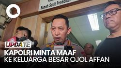 Video: Kapolri Minta Maaf ke Keluarga Besar Ojol soal Kasus Affan