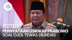 Video: Sedih dan Kecewanya Prabowo soal Ojol Tewas Dilindas Rantis Brimob