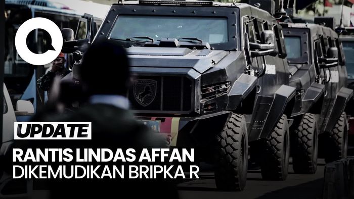 Video: Rantis Brimob Lindas Affan Dikemudikan Bripka R, Kompol C di Sebelahnya