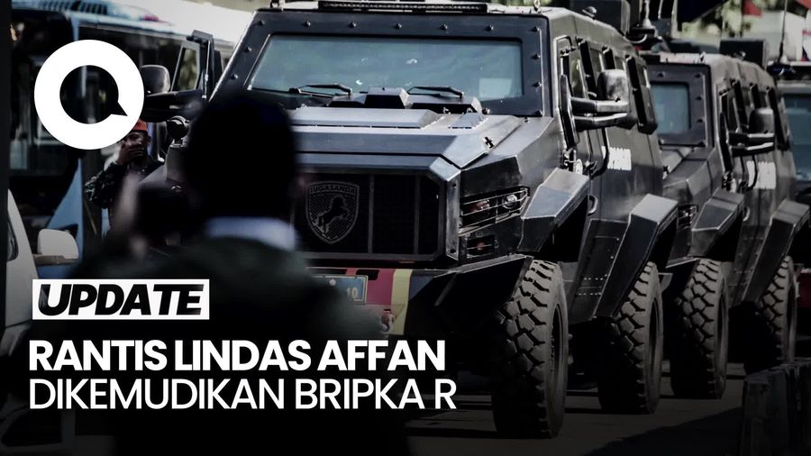 Video: Rantis Brimob Lindas Affan Dikemudikan Bripka R, Kompol C di Sebelahnya