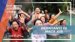Bernyanyi Bersama di Mata Air Bah Damanik di Sumatera Utara  
