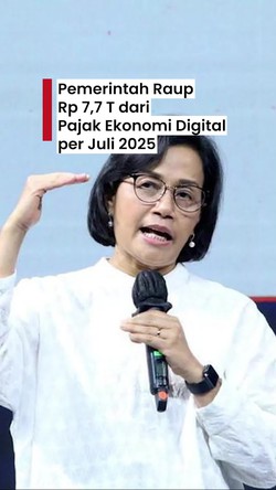 Video: Pemerintah Raup Rp 7,7 T di Sektor Pajak Ekonomi Digital per Juli